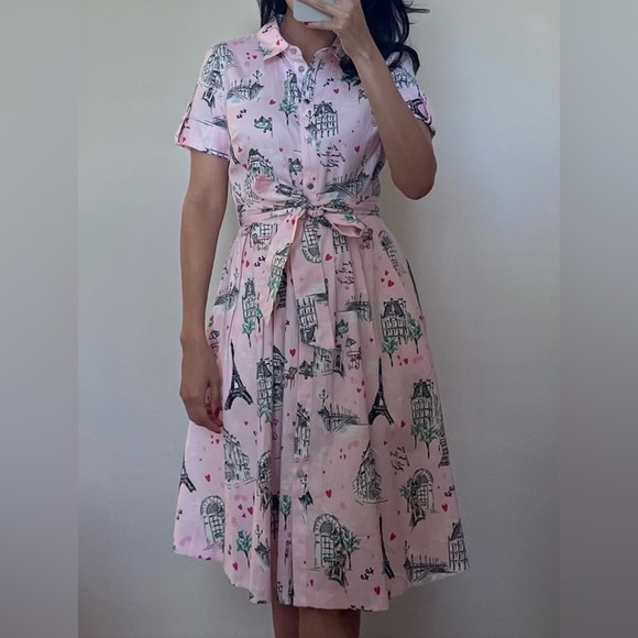 KARL LAGERFELD PARIS • Conversational Dress • Women’s - Picture 4 of 16